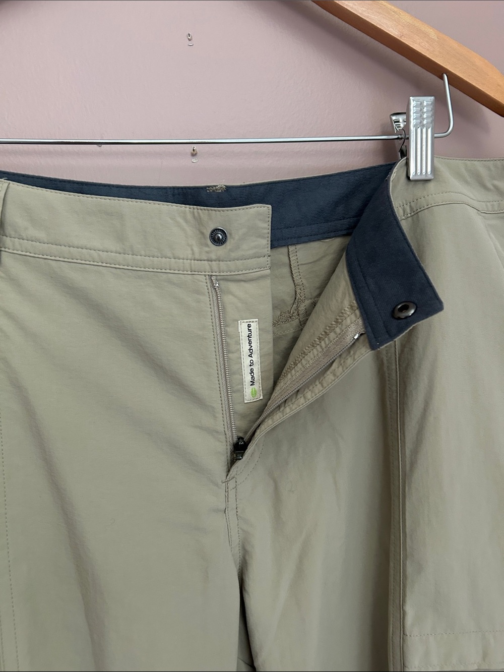 NWT ExOfficio Sol Cool Nomad Hiking Travel Pants in Tawny Petite Size 14 - Picture 11 of 15